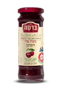 מעדן פרי דובדבן ללא תוספת סוכר