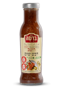 רוטב דבש שום לבישול בבקבוק