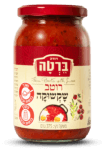 רוטב שקשוקה פיקנטי לבישול בצנצנת 375 ג'