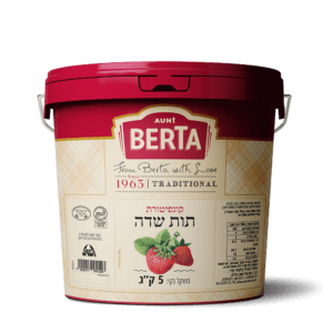 קונפיטורת תות שדה בדלי 5 ק"ג