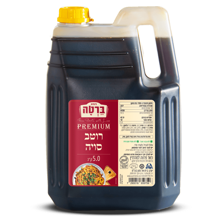 רוטב סויה במיכל 5 ק"ג