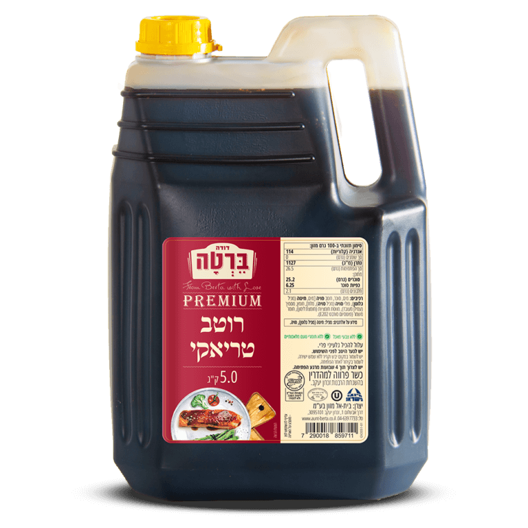 רוטב טריאקי במיכל 5 ק"ג